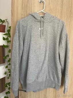 Sivá Nike mikina s kapucňou