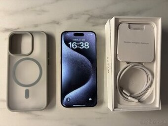 Apple iPhone 15 Pro 128GB prírodný titán