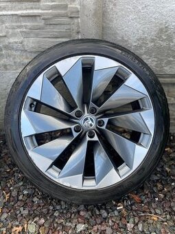 Aludisky + pneu Supernova “21” Škoda (originál diel) Enyaq