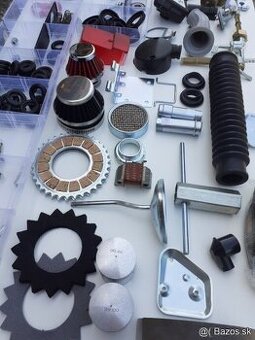 Jawa pionier 50 - Ložiská ,GUFERO, náhradné diely