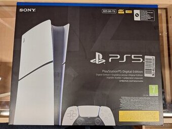 PlayStation 5 Slim Digital, NOVÝ, ZÁRUKA