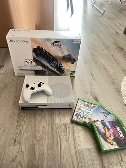 Xbox one S 500 GB +hry