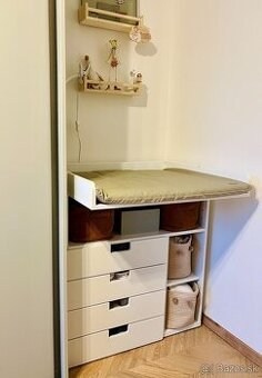 prebaľovací pult / stôl Ikea Smastad