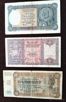 BANKOVKY SLOVENSKÝ ŠTÁT: 1939-1945