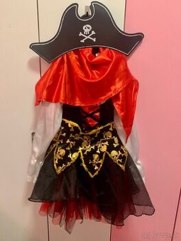 Kostym na karneval - piratka