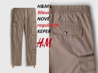 Keprové cargo nohavice HM (Kapsáče)