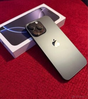 iPhone 16 Pro Max, Black Titanium