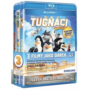 Blu-ray - Ako vycvičiť draka 2 Tučniaci z Madagaskaru RIO2