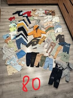 Balik oblecenia pre chlapca vel.80 na jar, leto, jesen, zimu