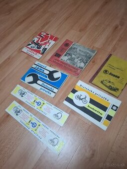 Priručky navody, katalogy, jawa pionier babeta