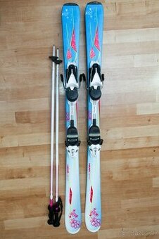 Dievčenské lyže 125cm