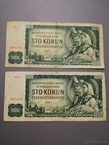 100Kčs 1961 - 1