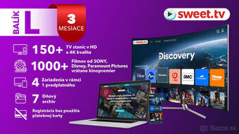 Sweet TV na 12 mesiacov