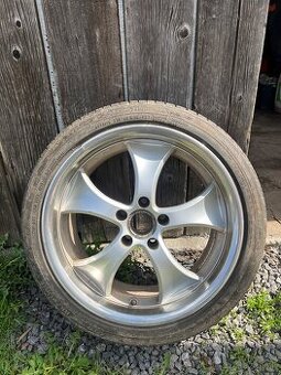 Disky s pneu, R18 chrómované