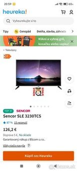 Predám TV Sencor SLE