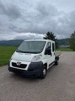 Peugeot Boxer Valník 7Miestny  2.2HDI 74KW RV 2010