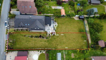Stavebný pozemok 766 m2, v tichej lokalite, Krásnohorská uli