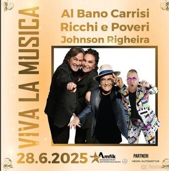 2 listky na koncert Viva la Musica BB