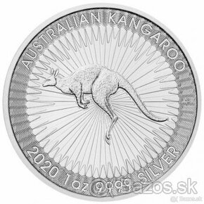 Kangaroo strieborne investicne mince 35€ kus