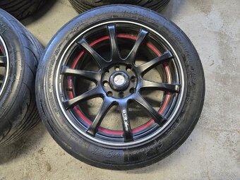 Hliníkové disky R15 + Semislick pneu 195/50r15