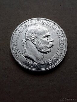 5 korona 1907 výročná - 1