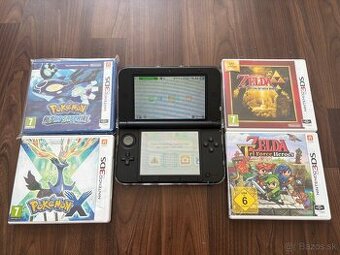 Nintendo 3DS XL Silver + Black