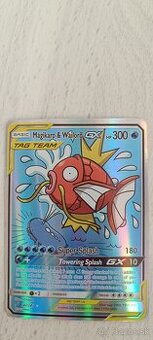 Pokémon karta Magikarp & Wailord GX č. 161/181