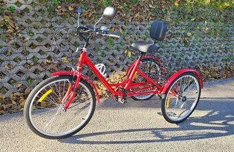 V ponuke uplne nový trojkolesový bicykel
