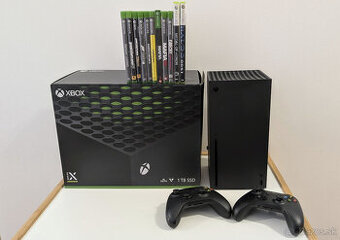 Xbox Series X 1TB, 2 ovládače, 11 hier