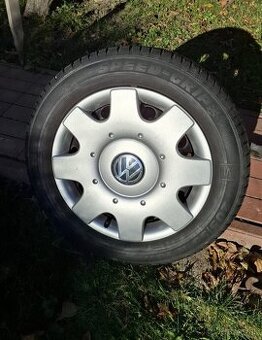 Plechove disky a puklice VW Passat R16 5x112 ET42