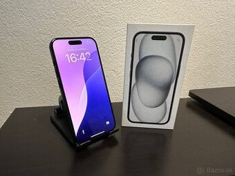 iPhone 15 128Gb TOP stav 92% zdravie batérie