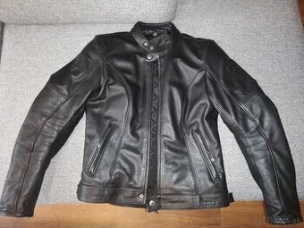 Zánovná motorkárska kožená bunda REVIT - veľkosť 38