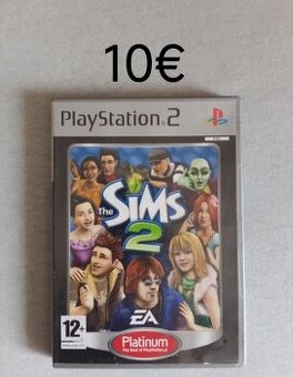 Sims 2 hra na playstation 2.