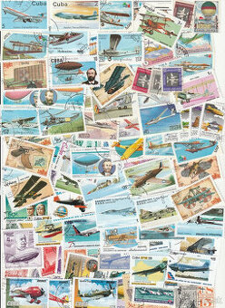 Známky Letectvo 250 ks