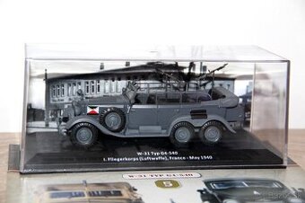 Vojenské Automobily 2. sv. vojny DeAgostini 1:43