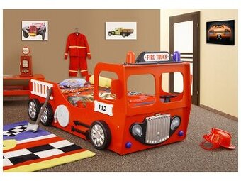 Detská posteľ hasičaké auto - 1