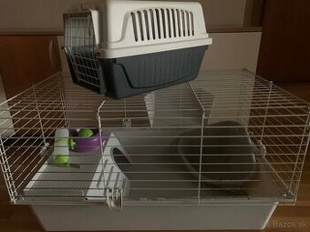 Klietka a prepravka pre zajaca - 1