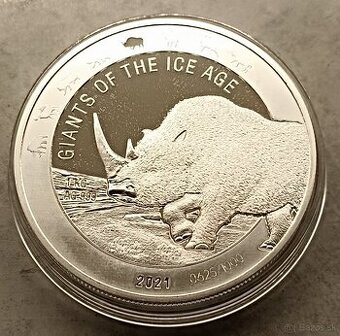 1 kg strieborná minca Ghana