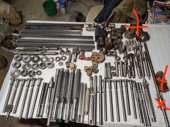 Náhradné diely na sústruh a frézu