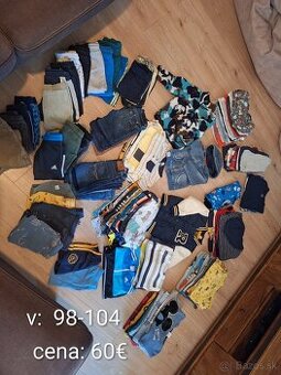 Detske chlapcenske oblecenie velkost 98-104