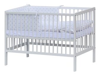 Drevena postielka z drevka 120x60