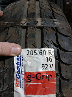 Letné pneu. (nepoužité) BFGOODRICH 205/60 R16 92V