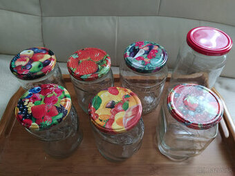 Poháre na zaváranie bez etiket 23ks (iba osobný odber)