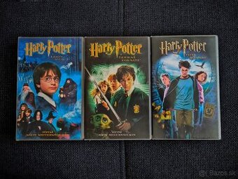 VHS kazety Harry Potter