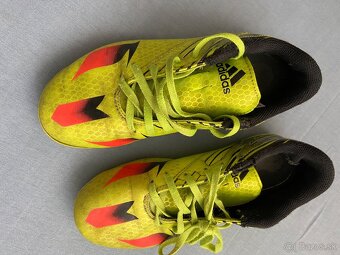 kopačky detské modré a žlté