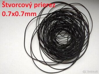 Sada gumičiek na opravu kazeťákov, deckov, boomboxov