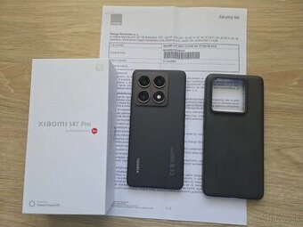 Xiaomi 14T Pro 12GB / 512GB , titan black, zaruka