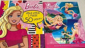 Barbie 2x knižka puzzle a rozprávka