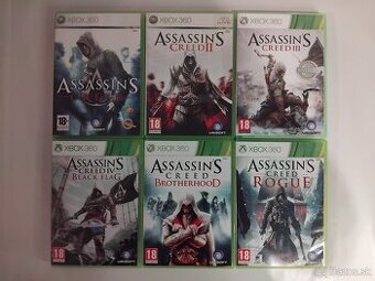 6 hier na Microsoft Xbox 360 - Assassin’s Creed séria