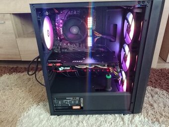Predam herny PC RYZEN 5 3600X/4,4GHz/NVIDIA- GeForce GTX 108
